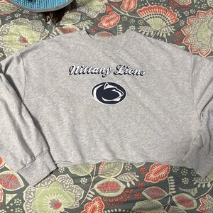 PINK Victoria's Secret Gray PSU Sweatshirt